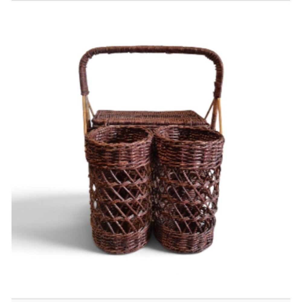 Vintage Wine & Cheese Basket